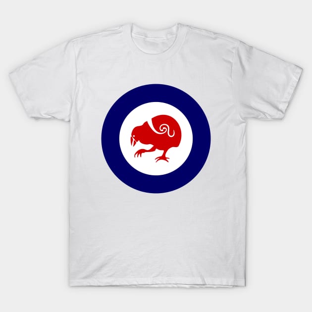 Takahe Air Force Roundel T-Shirt by mailboxdisco